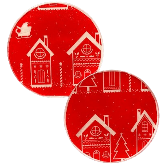 Skandinavische Weihnachtskunst aus Resin