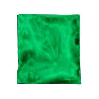 Ein FLEURY Resin Leuchtpigment Gelb-Grün (50g) quadratisch auf schwarzem Hintergrund.