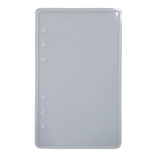 Ein FLEURY Silikonform für Resin Art (AM139-A6) Kartenhalter auf schwarzem Hintergrund.