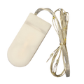 Eine Fleury Mini-LED-Lichterkette mit 10 LEDs (1 m) und einem daran befestigten Kabel.