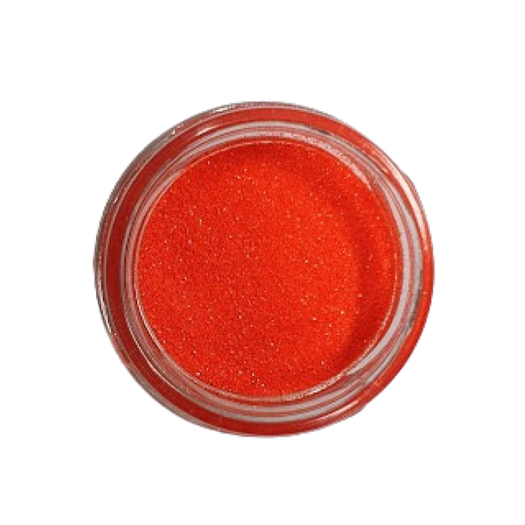 Glitter Orangerot fluoreszent (S0504, 50ml)